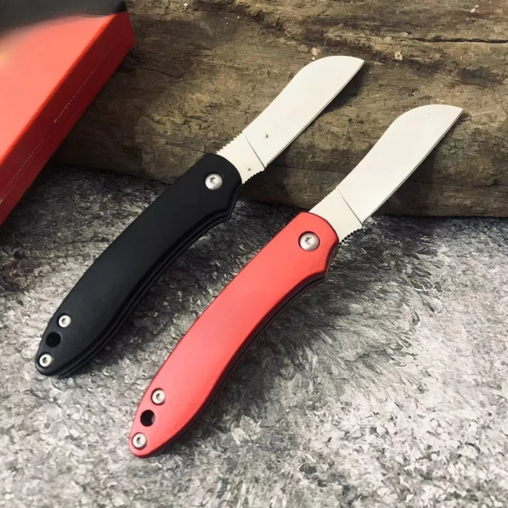 

C189 Pocket Folding Knife 440C Steel Aircraft aluminum handle Outdoor Camping Portable EDC Utility Cutting Knife Men's Gift