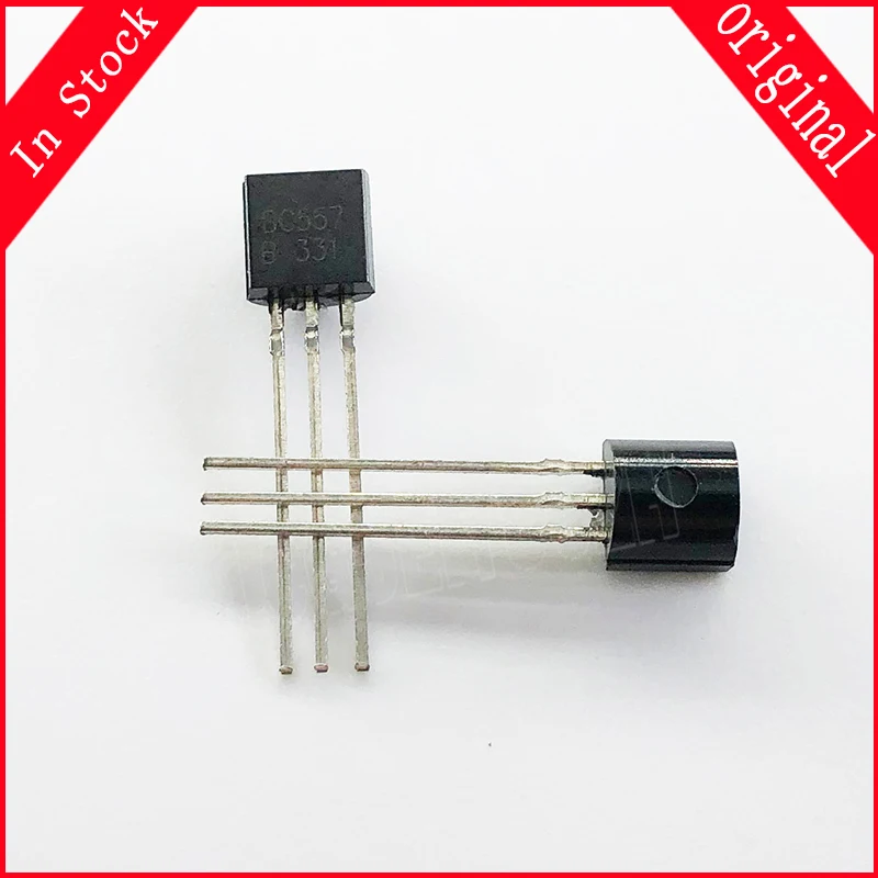 100pair=200pcs/lot BC547 BC557 TO92 BC547B BC557B NPN PNP TO-92 IC In Stock