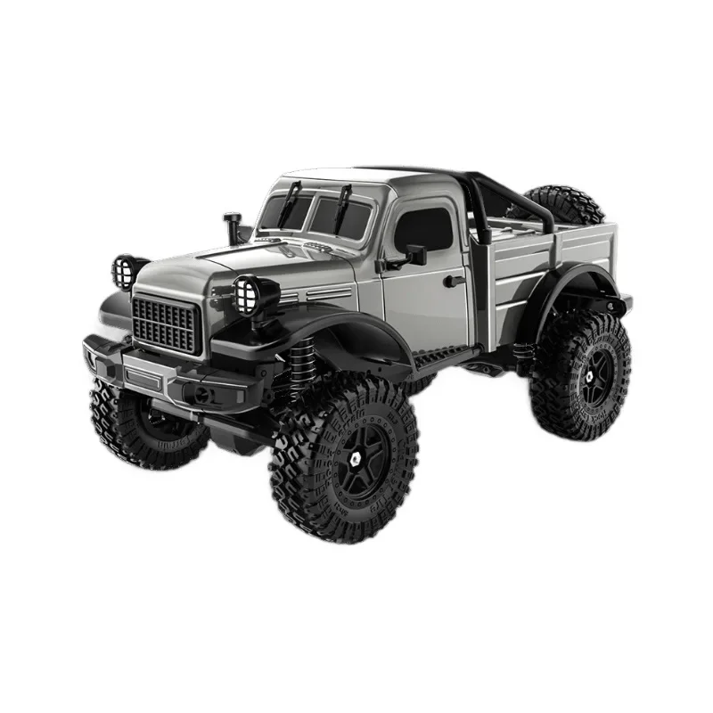 Carros rc c8813, simulação de acelerador de proporção completa, modelo de caminhão captador, tração nas 4 rodas, escalada, veículo off-road, carro de brinquedo infantil