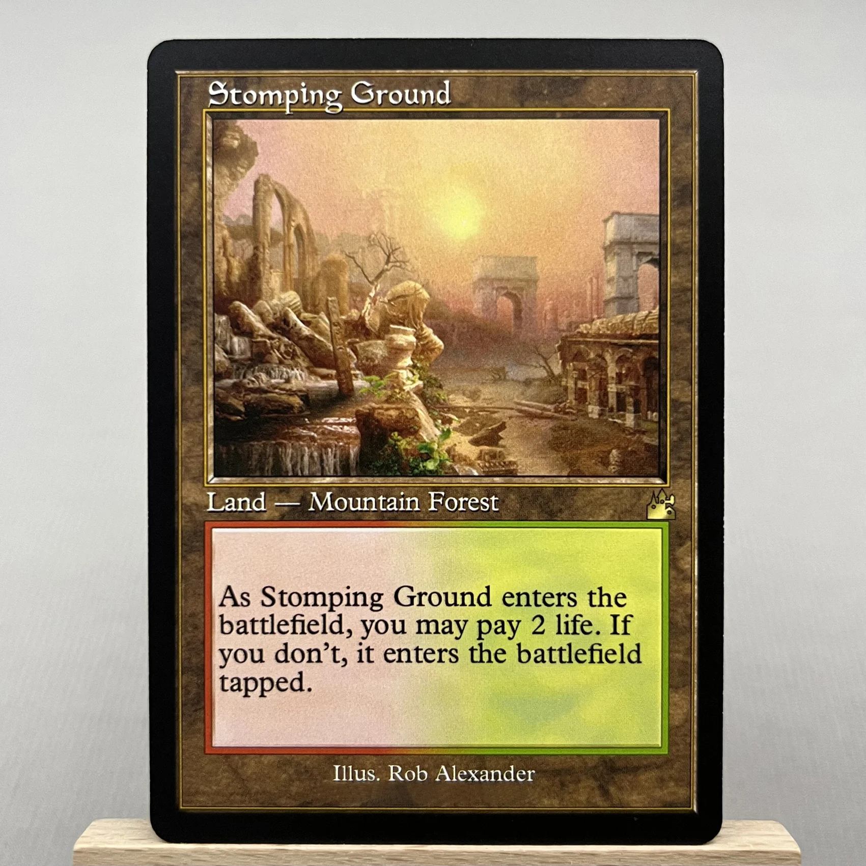 DMR RVR Normal3-Ⅰ03 Tcg cards proxy magic the Vampiric Tutor Library Urza\'s Incubator Cyclonic Rift Blood Crypt gather