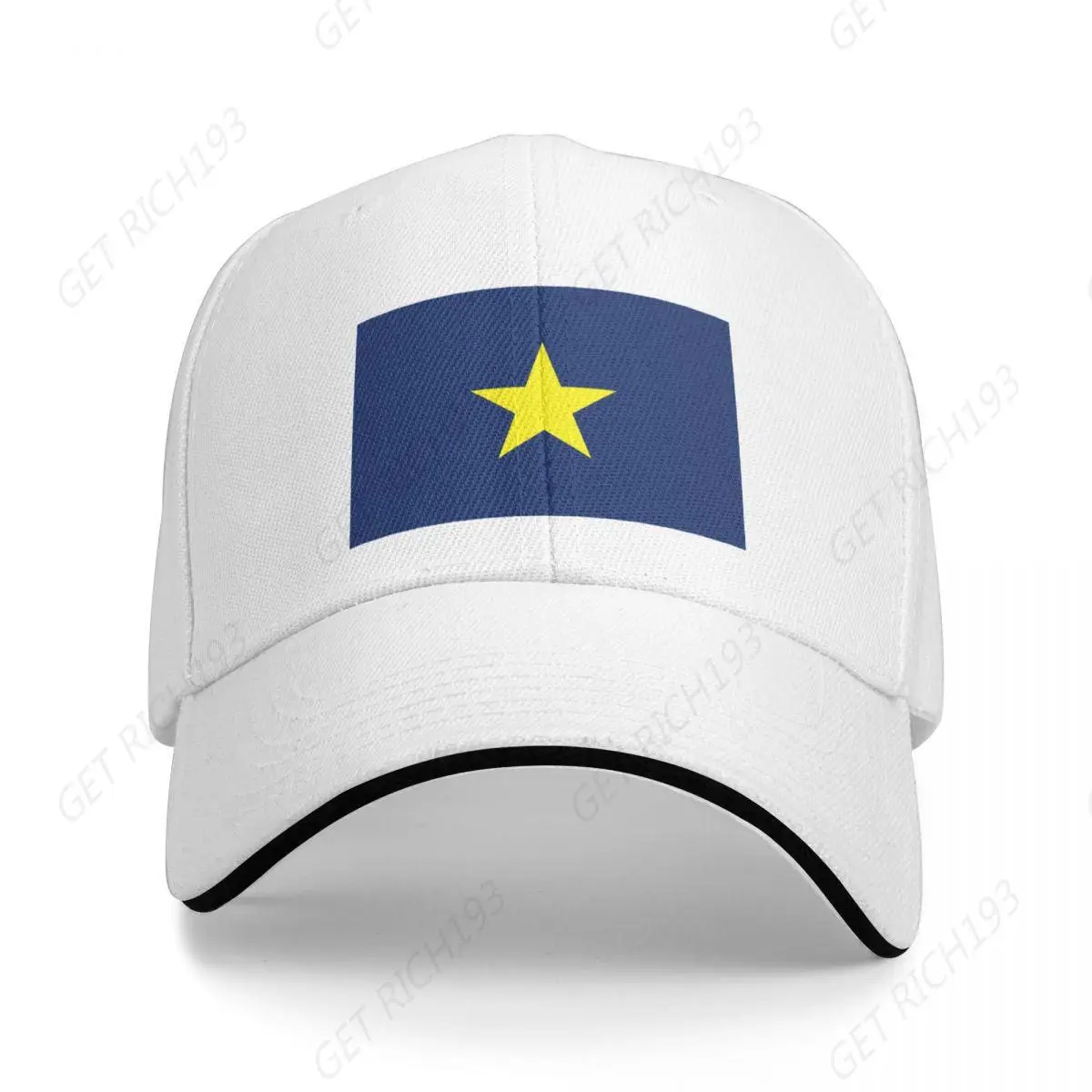 

The Burnet Flag (Flag Of Texas 1836-1839) Baseball Cap Mountaineering Rave Hard Hat Women'S Beach Outlet Men'S