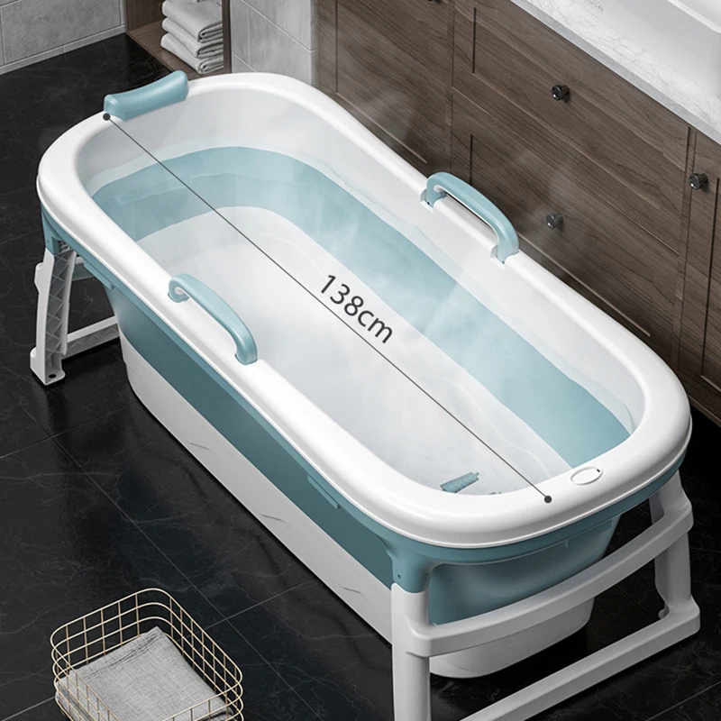 Independent Bathtub Adult Relax Box Hot Water Relax Shower Bathroom Usage Long Durable Time PP Matrial Save Space