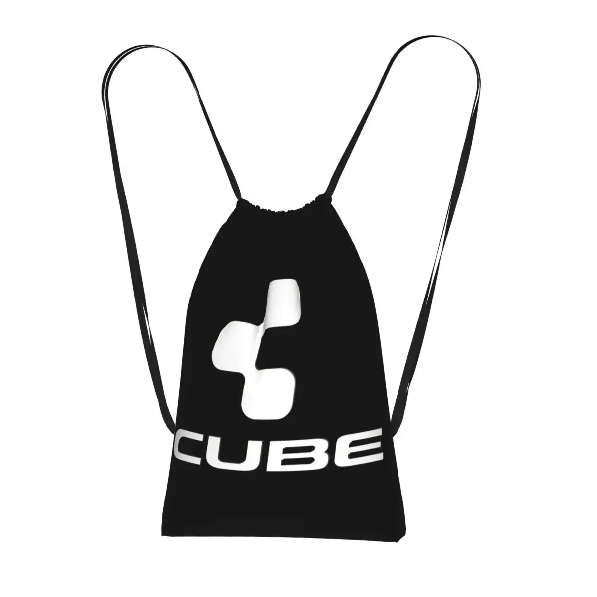 Cube Cycling Mtb Mountain Bike Drawstring Backpack hiking cycling Bag Lightweight Foldable Storage Drawstring Bag for Men Women