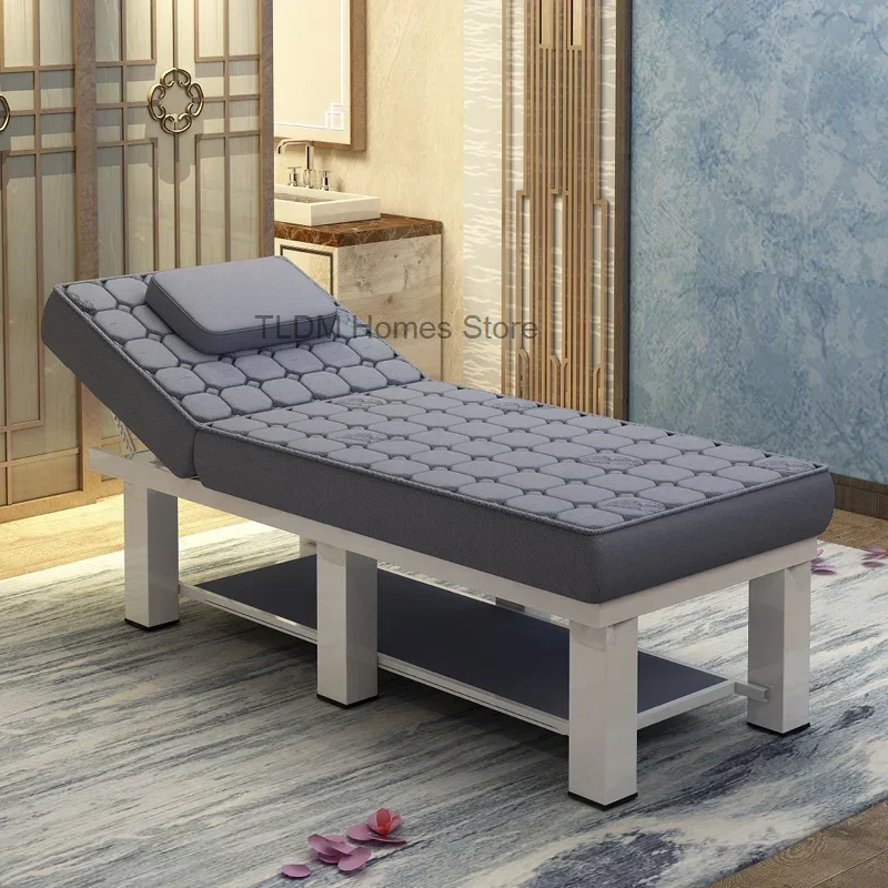 Stable Massage Bed Professional Treatment Relaxing Tattoo Salon Furniture Spa Devices Stretchers Auxiliary Tables Aesthetics