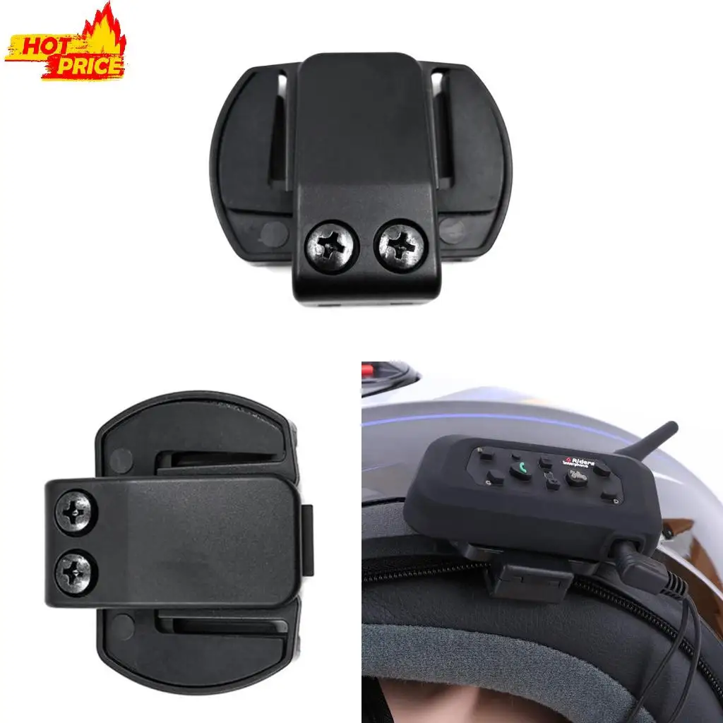 

Helmet Intercom Clip Bracket for V6 Motorcycle Bluetooth-compatible Headset