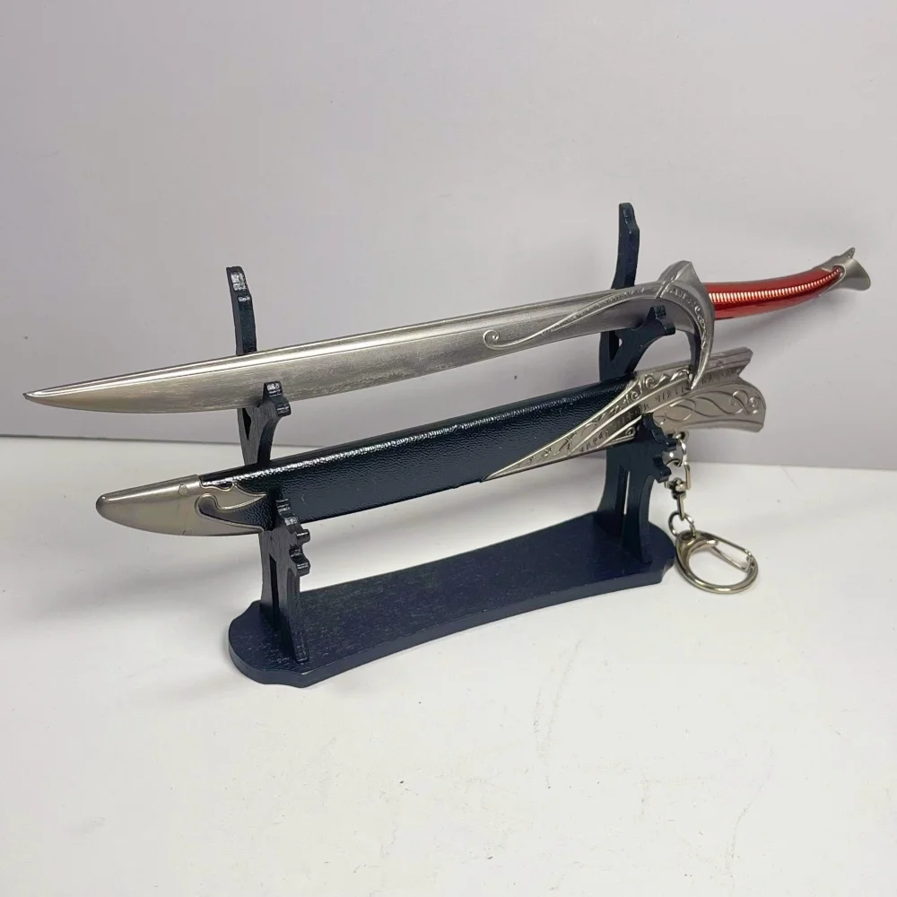 Espada de metal katana, 8.6 polegadas, o senhor dos anéis, sabre samurai original, faca ninja, katana japonesa, acessórios de cosplay, brinquedo adereço