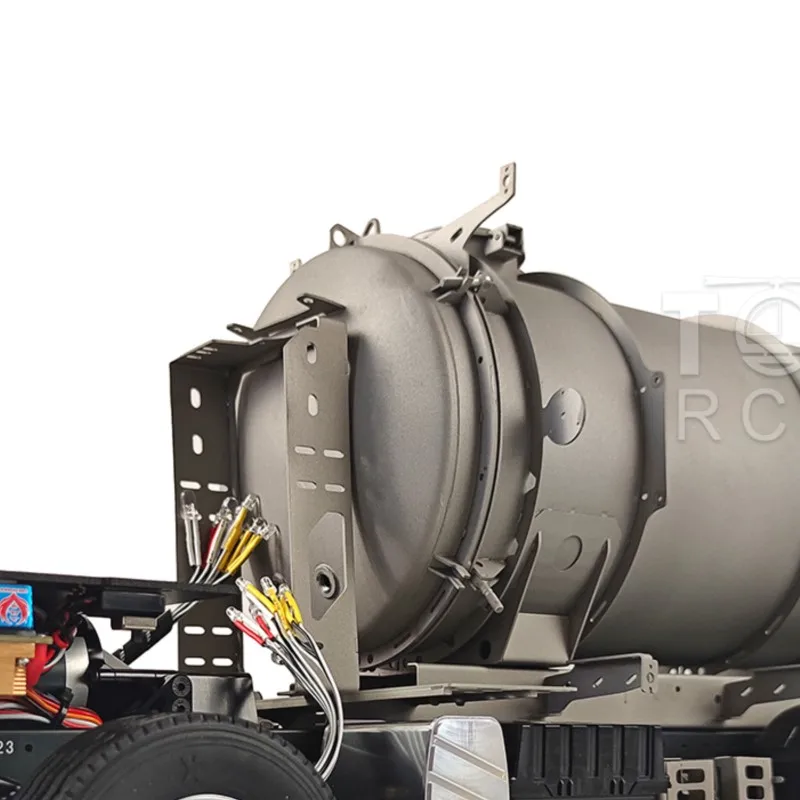 

Радиоуправляемый трактор-транспортер LESU 4x4 KIT, модель 1/14, металлический вакуумный танкер с подсветкой и звуком, игрушка для мальчиков