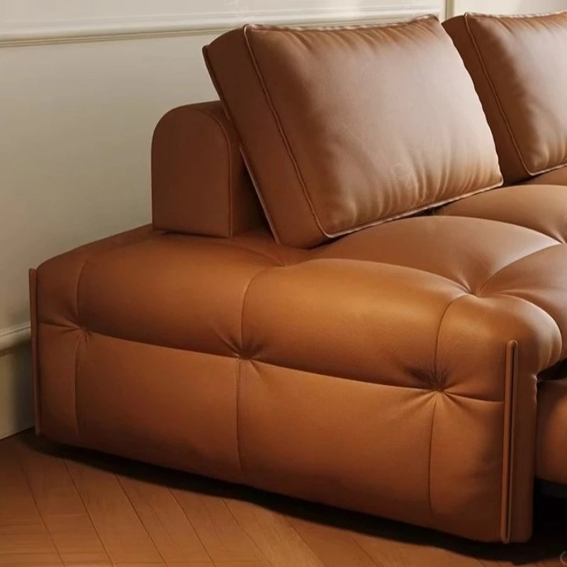 Deluxe Lawrence Double Sofa 130cm 150cm 180cm 200cm living room sofas couch multifunctional Convertible sofa bed home furniture view 5
