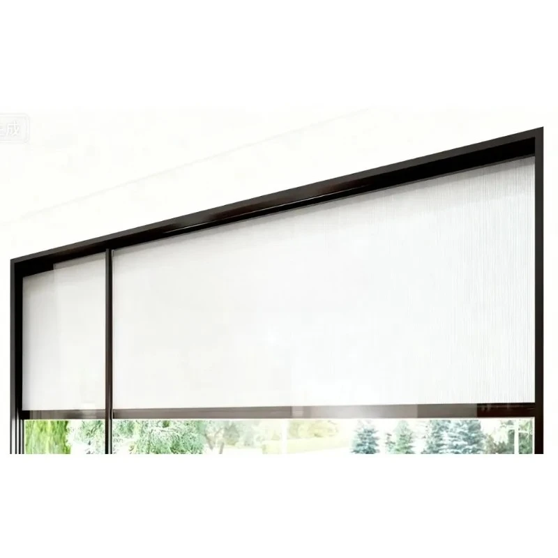 

Modern Factory Electric Motorized Zip Track Roller Blinds Customizable Indoor Windproof Waterproof UV Sunshade WeatherResistant