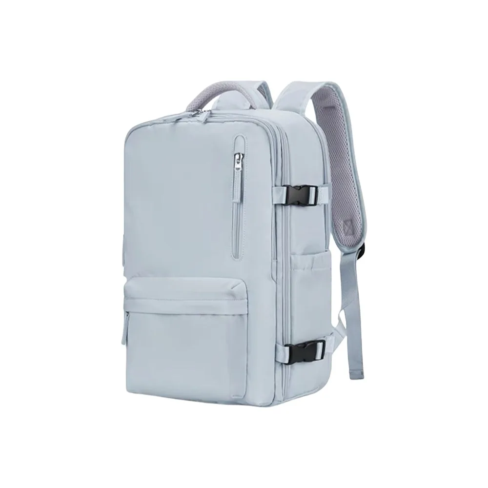 독립적인 신발 수납칸 여행용 가방 배낭 스폰지 등받이 외부 USB 충전 포트 대용량 기내용 가방