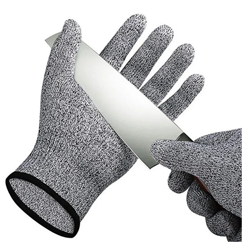 Anti Cut, Anti-Scratch, Multi-Purpose Gloves for Industry, Kitchen, Gardening and Glass Cutting, High-strength, Level 5 Safety