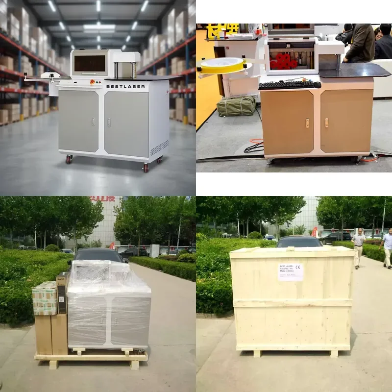 Hot Selling 3D Outdoor Channel Letter Making Beading Machine Aluminum Motor Automatic Beading Machine for Sign Making