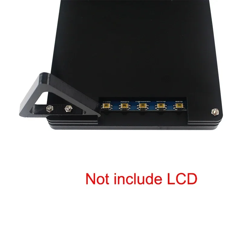 Suporte acrílico para tela framboesa pi 5 polegadas, suporte lcd (não para outro lcd)