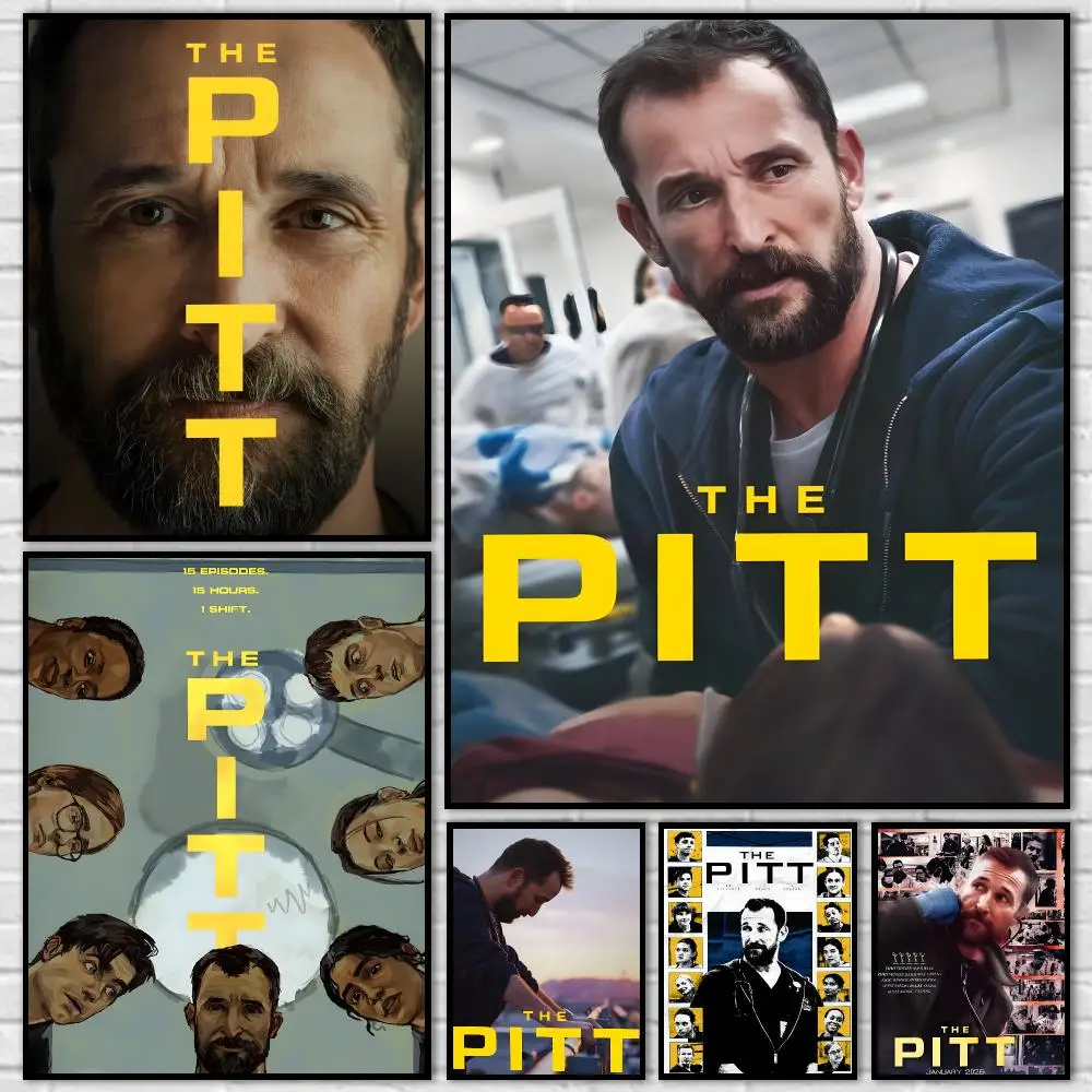 Medical Drama Series The Pitt Poster Durable HD PVC Wall Art - Waterproof Dustproof Easy Install For Home Cafe