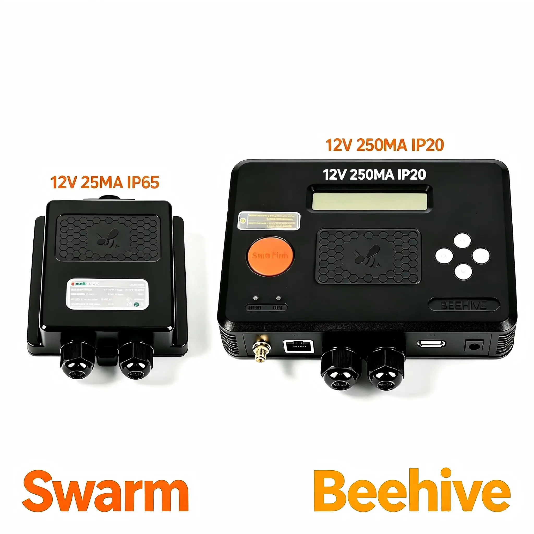Swarm Beehive Solar PV Data Aggregation Device with Wifi Internet Access Power Optimizer Monitoring Rapid Shutdown Support
