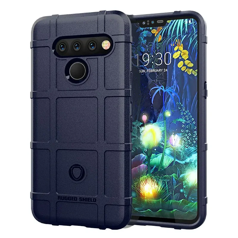 Rugged Shield Shockproof Case For LG V50 V50S G8X V40 V60 G8 G8S ThinQ K41S K51S K50 K51 K61 Q51 Q61 Q60 TPU Silicone Back Cover