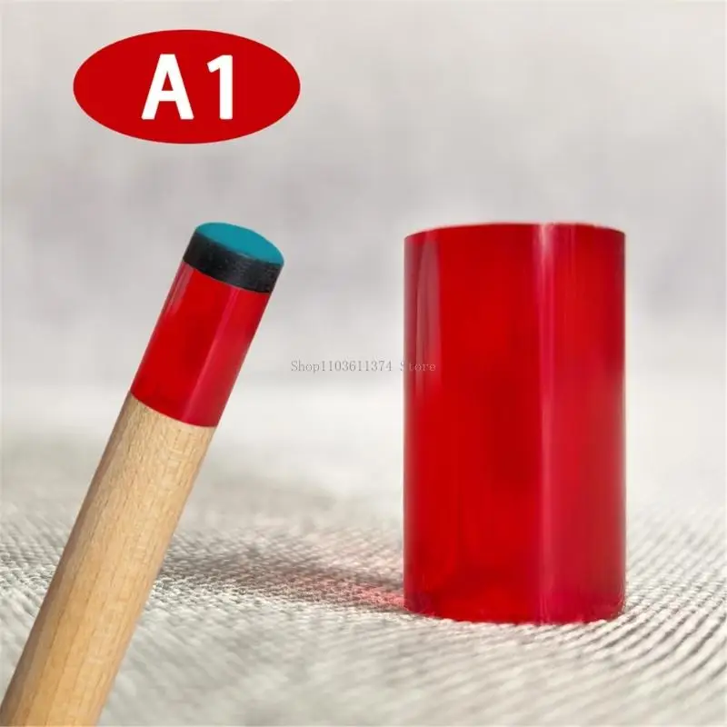 

2pack Billiard Cue Ferrules Durability Polyurethane Ferrules Billiards Accessory