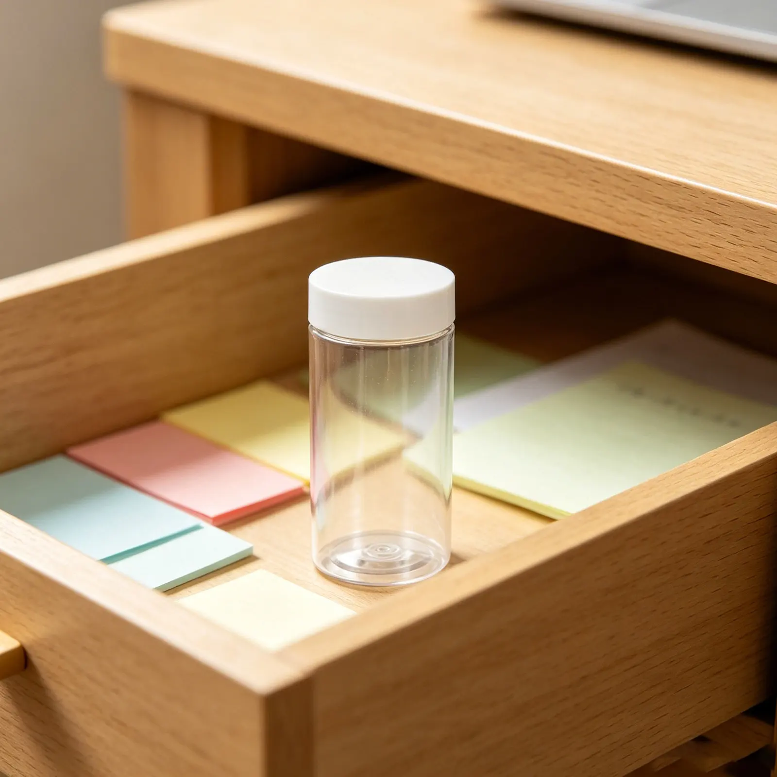 5Pcs Transparent Round Money Box Clear Plastic Coin Capsule Tubes with Screw on Lids for Commemorative Coins Dust Free Storage