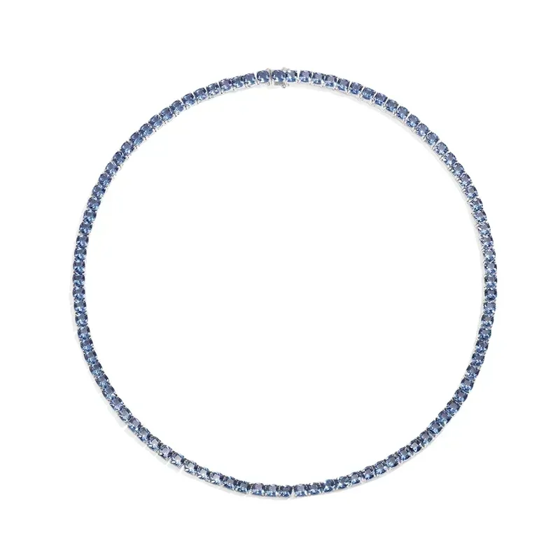 LI KI 925 Silver High Quality 2024 New Printemps Series Colorful Diamond Necklace Bracelet Earrings Ring For Women  Jewelry