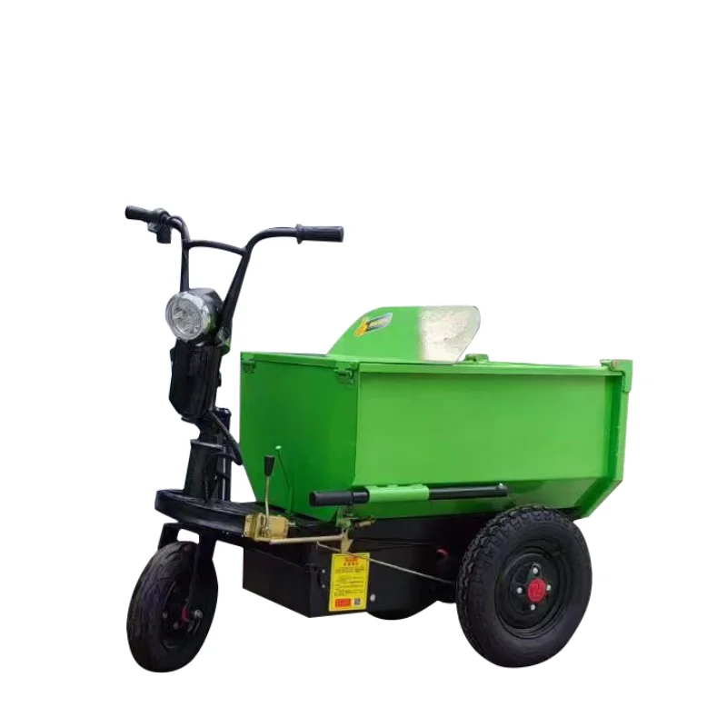 

Small Electric Trolley Hand Push Cart Tricycle Three Wheels Multipurpose Hand Truck Tricycle Dump Truck