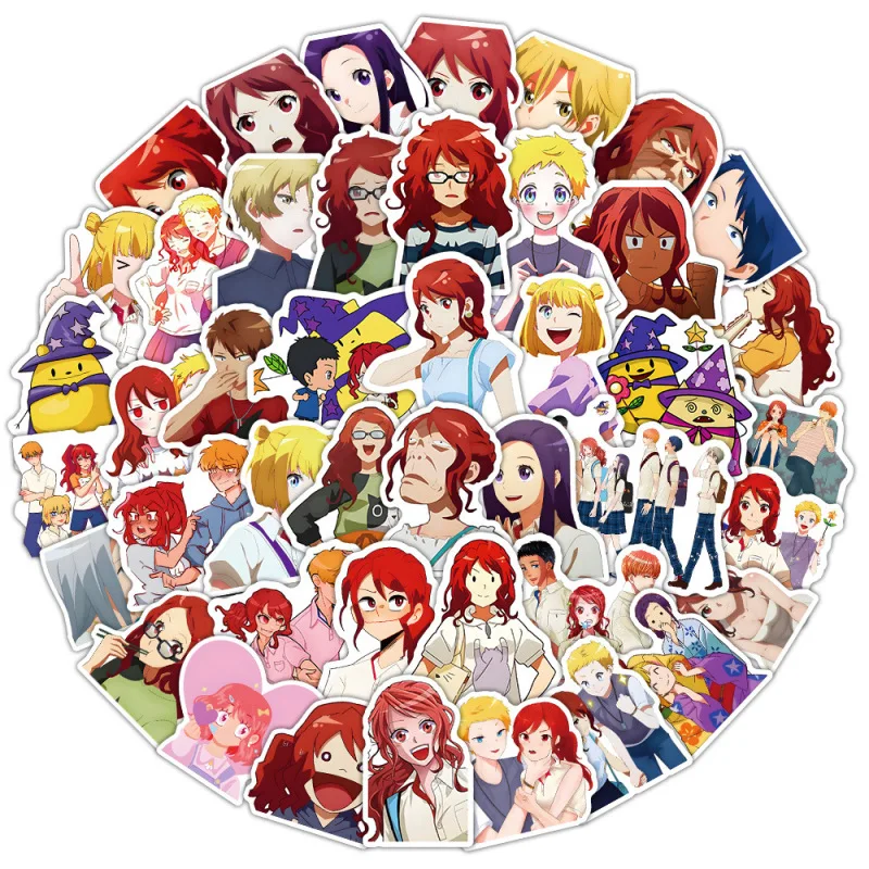 10/25/50Pcs Anime Romantic Killer Stickers Cartoon Graffiti Waterproof Sticker Luggage Suitcase Notebook Laptop Motorbike