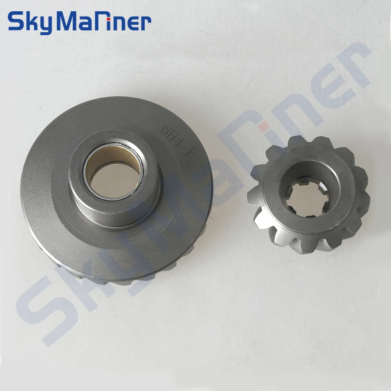 

6H4 Gear Kit For Yamaha Outboard Engine 3 Cyl 40HP 50HP; Forward 6H4-45560-00; Pinion 6H4-45551-00 Replaces Parts