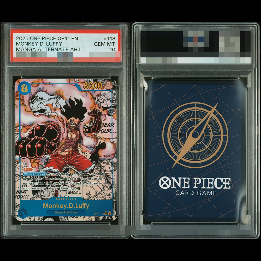 قطعة واحدة لوفي ألت آرت SEC جوهرة النعناع الإنجليزي 10s بطاقة الصف المذهل P.S.A 10 جامع بطاقات الوكيل المتماثلة عالية الجودة