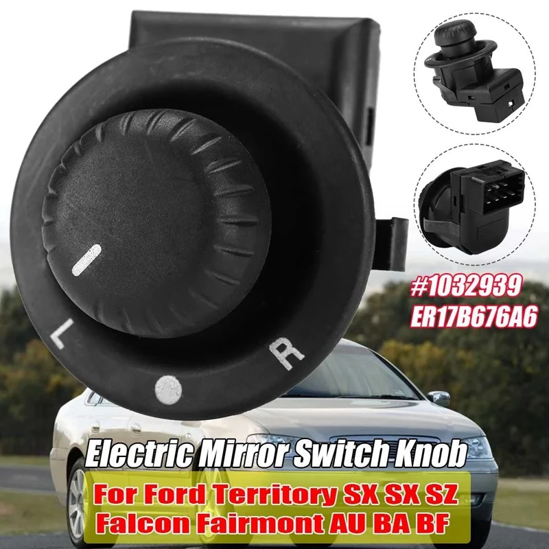 7 Pins Electric Mirror Switch Knob For Ford Territory SX SX SZ Falcon Fairmont AU BA BF 1032939,ER17B676A6