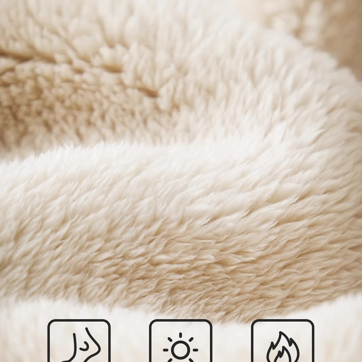Beheizbare Winter-Hausschuhe für Damen & Herren - Dicke Plüsch-Stiefel mit Rutschfester Sohle, Warme Fleece-Gefütterte Hausschuhe für Drinnen/Draußen – Detail 8
