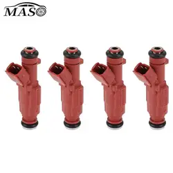 4pcs Fuel Injectors Car Engine Parts 353102E000 for Hyundai Elantra and Kia Forte Soul 1.8L 2.0L Auto Fuel