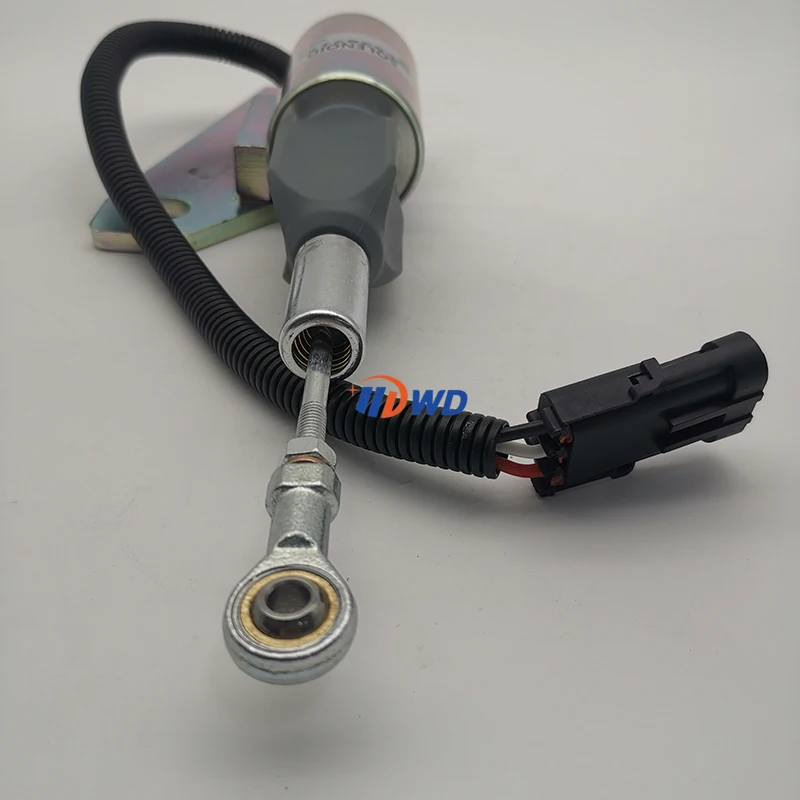 5267132 3358076 Fuel Flameout Solenoid 24V for JLG for SkyTrak for Telehandler for Cummins 6BT 5.9L Engin