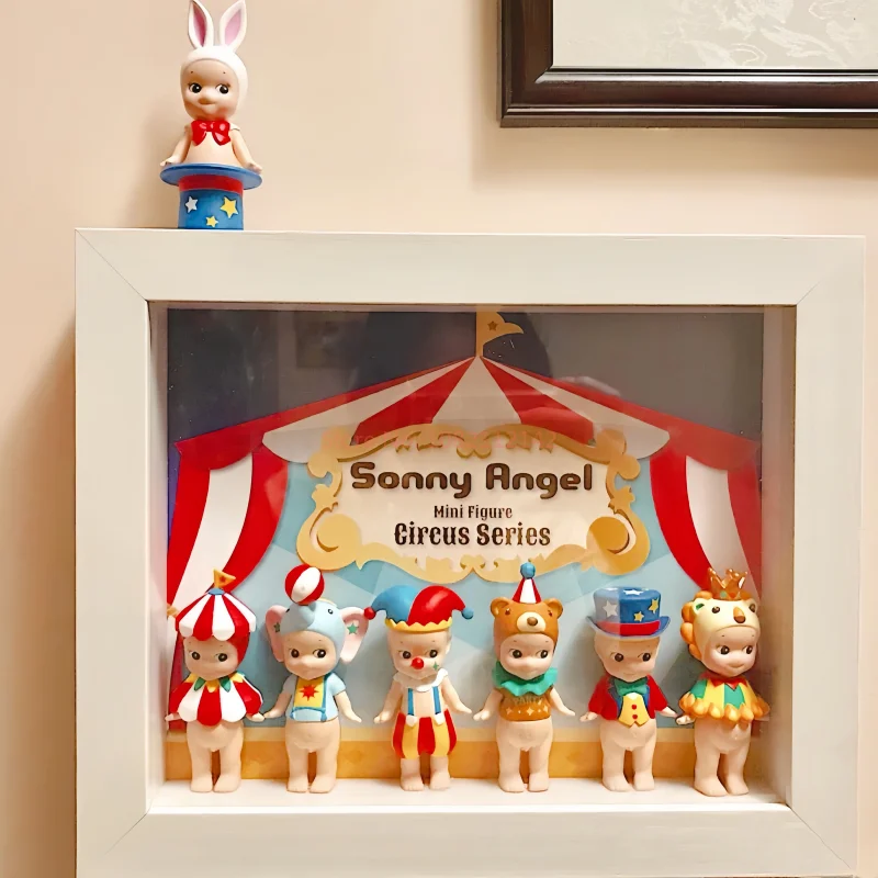 Hot Limited Genuine Sonny Angel Circus First Generation Series Blind Boxes Cute High Quality Handmade Mini Models Birthday Gifts