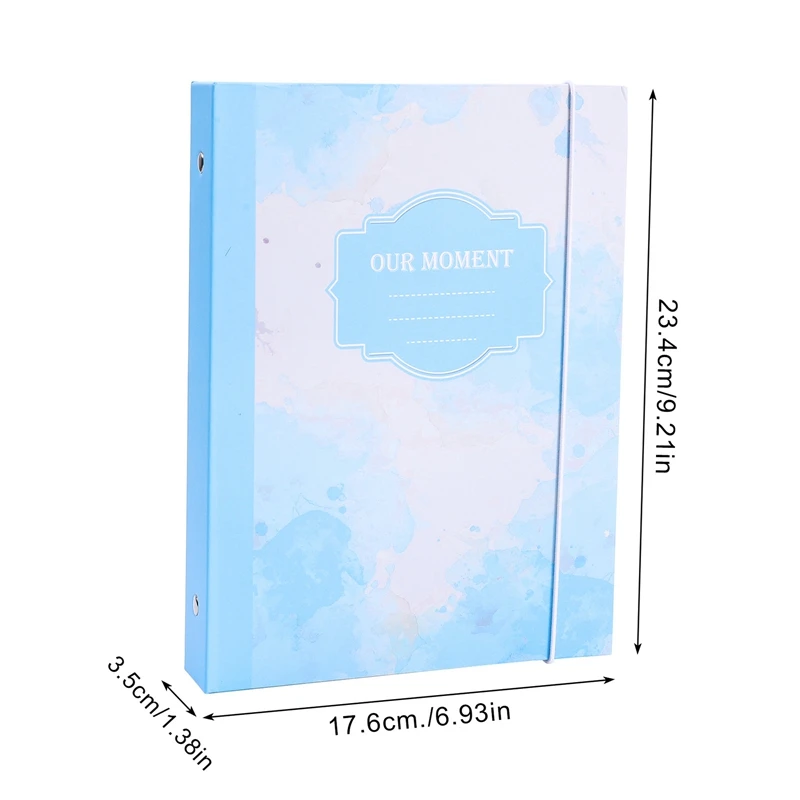 A5 Kpop Photocard Binder Collect Book Colorful Idol Photo Album Picture Cards Holder Kawaii Composition Stationery