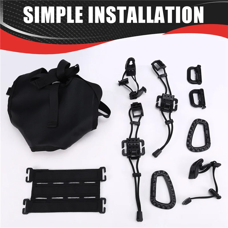 

Highly Recommended Motorcycle Tank Bag Mounting Base, Motorcycle Universal Saddle Bag/Tail Bag/Mounting Base,Side Waterproof Bum
