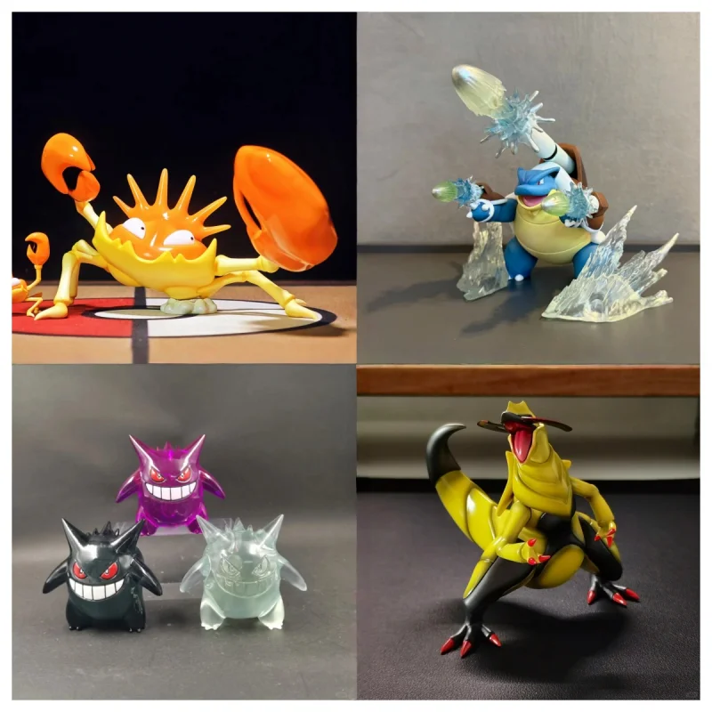

2025 New In Stock Kingler Figurine Anime Peripherals Figure Collectible Doll Trendy Play Desk Decor Birthday Toys Gifts