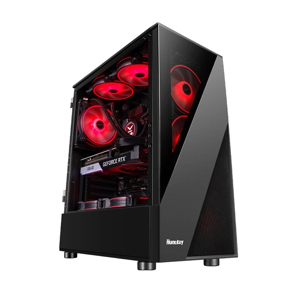 Aotesier set lengkap i7 i9 i5 E5 -2650 CPU GTX 950 dengan RAM 16G, gamer komputer pc desktop pc