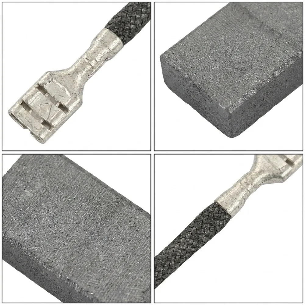 No Chop Saw Brush Replacement Carbon Brush Set Power Tool Accessory Motor Brushes Wear Resistant Metal Composite