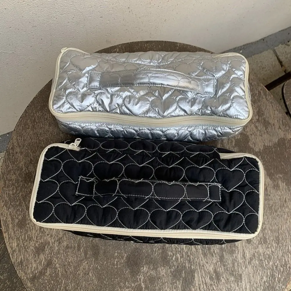 Fashion Large Capacity Hair Dryer Storage Bag Portable Travel Design Cosmetic Bag Zipper Durable Makeup Case Women