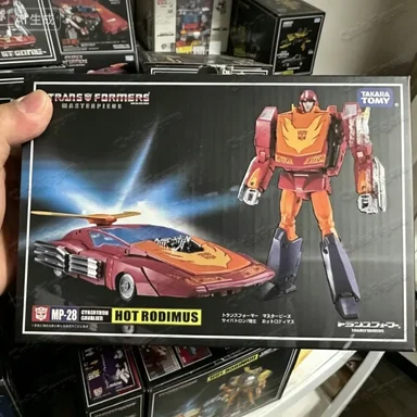 

Ships Same Day, Original Recast Masterpiece KO Version MP-28 Hot Rod, G1 Series Transforming Toy, Convertible Robot Model