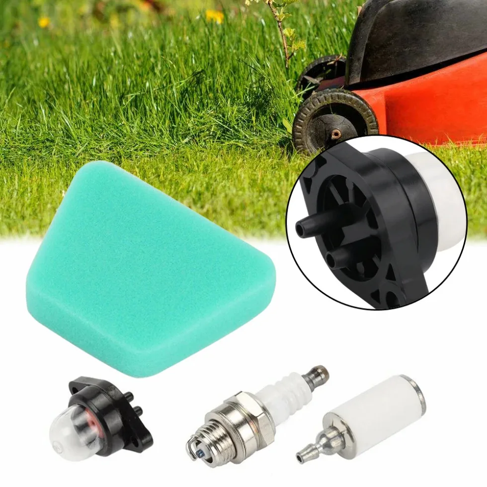 

6Pcs Air Filter Fuel Line Kit Garden Tools Fit Poulan Chainsaw Parts 530037793 Gas Saw Tool zj Lawn Mower Accessories