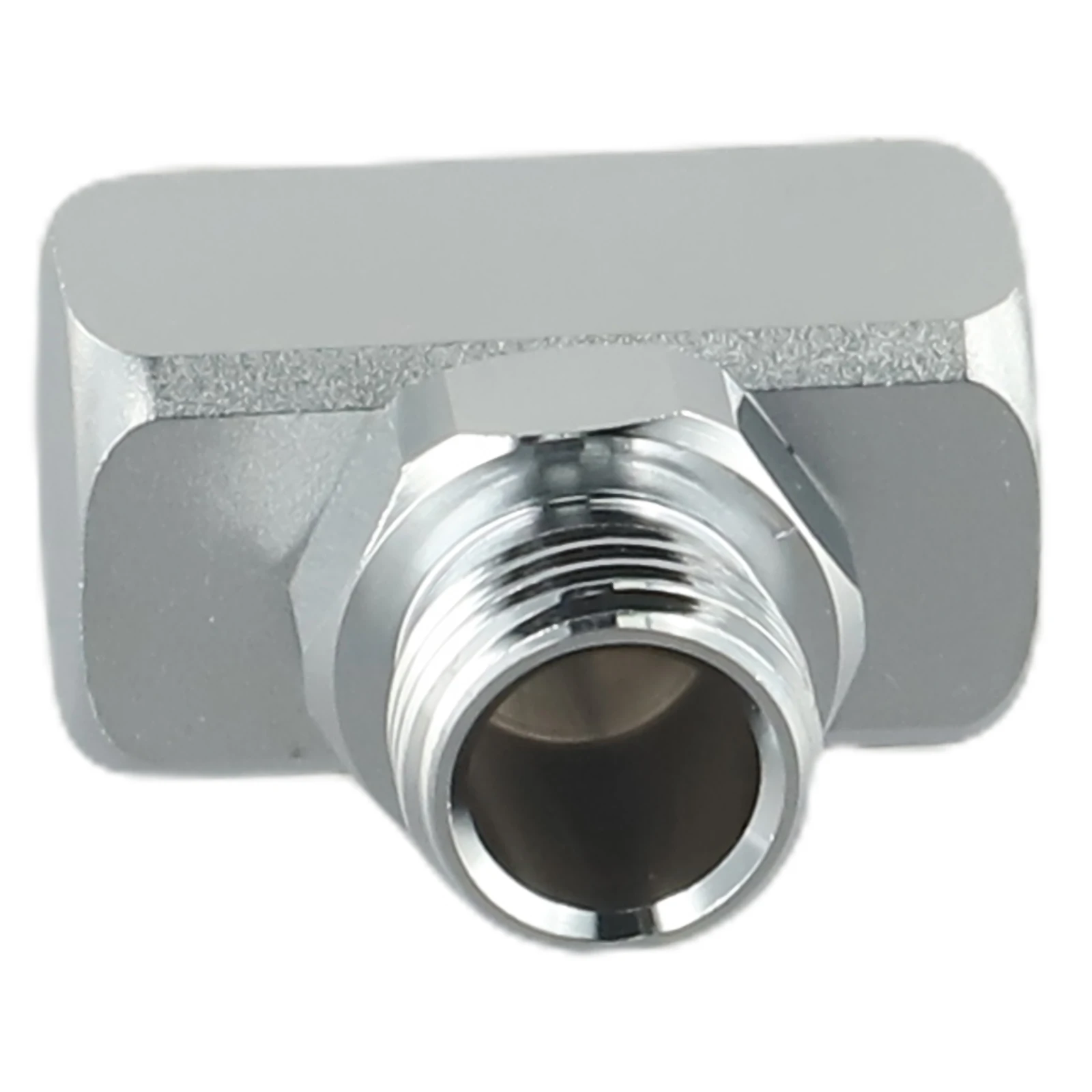 Hose Adapter Thread Adapter Low Pressure Plitter Regulator Scuba Diving Silver Hose 9/16\