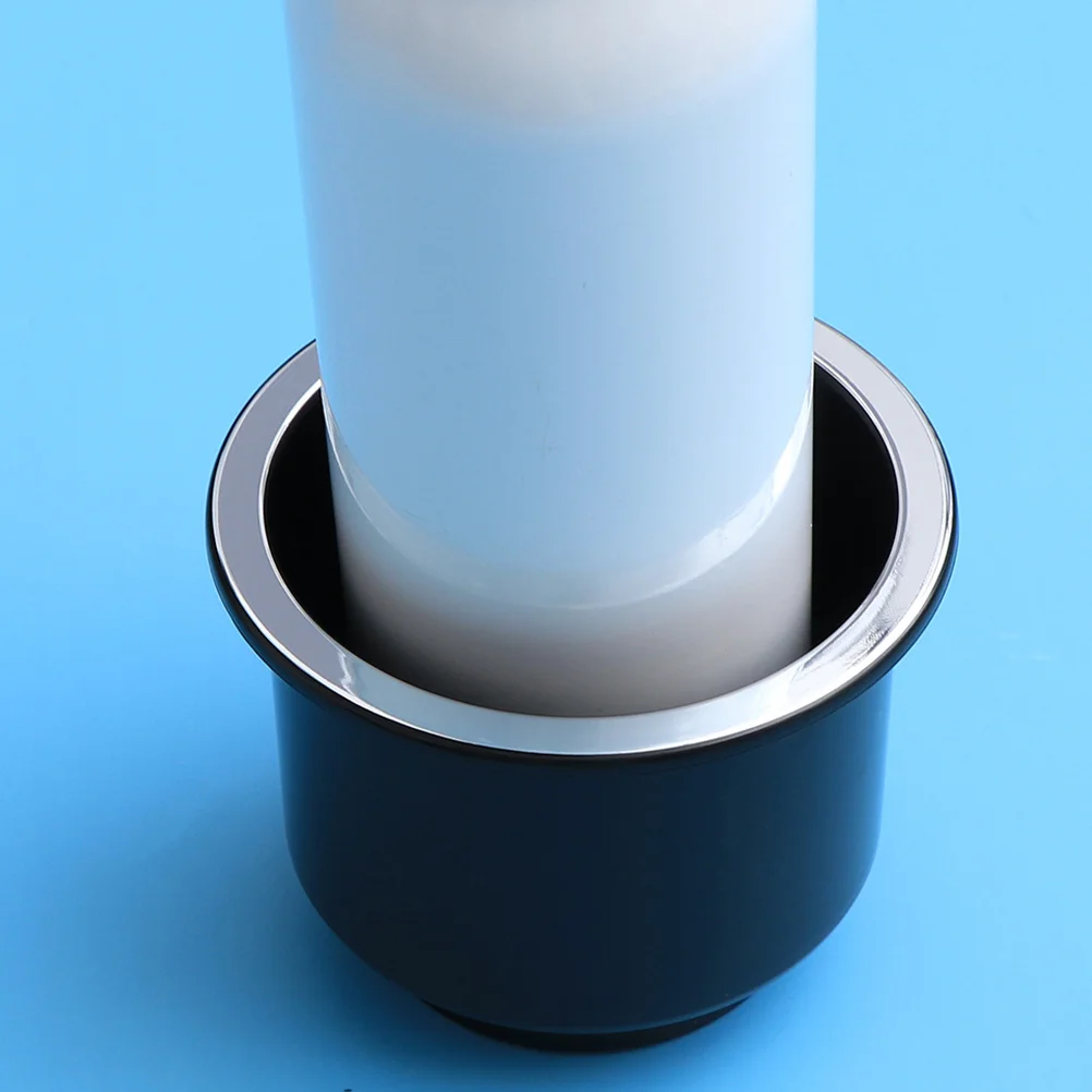 

2Pcs Car Cup Holder Plastic Universal Insert for Vehicle Interior Modern Recessed Drink Holder Fit for Rv Boat Truck Golf Cart