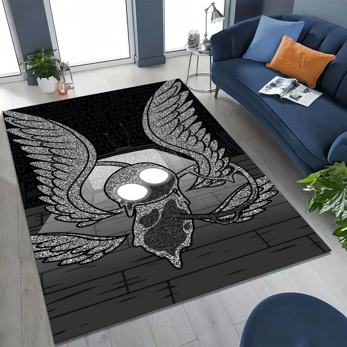 Classic Game The Binding of Isaac Carpet Rug for Bedroom Living Room Sofa Home Doormat Decor, Large Kid Non-slip Floor Mat Gift
