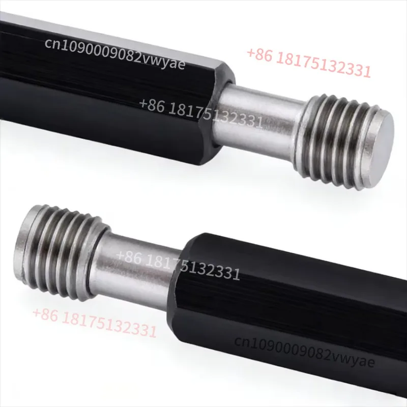 Essential High Accuracy Metric Go/No-Go Gauge with Smooth Ring Plug 0.001mm GCr15 Steel Measuring Tool