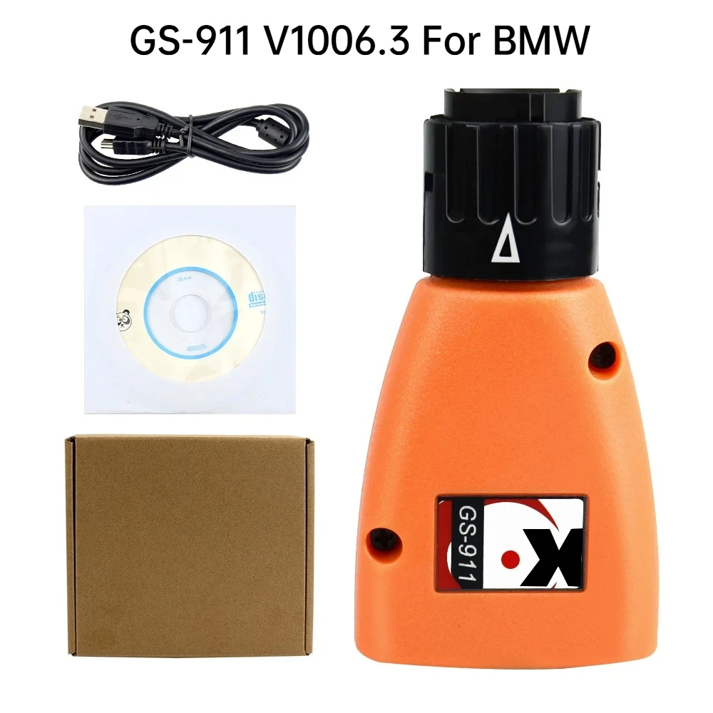 Newest GS-911 V1006.3 For BMW Emergency Diagnostic Tool For B-M-W Motorcycles GS911 Motorcycles Read and Clear Fault Codes Tool