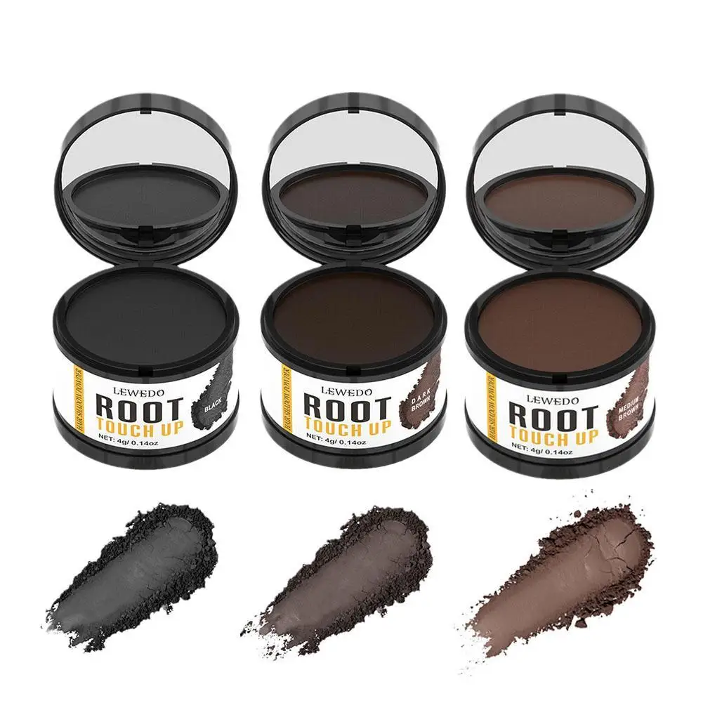 3 Colors Hair Line Powder Instantly Black Brown Root Cover Up Hair Coverag Paint Repair Fill In Hair Shadow for women and Men