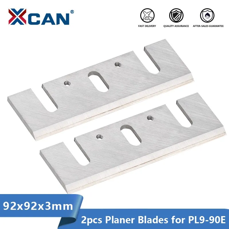 XCAN Planer Blades 92x29x3mm HSS Blade for PL9-90E Electric Planer Woodworking Machinery Parts