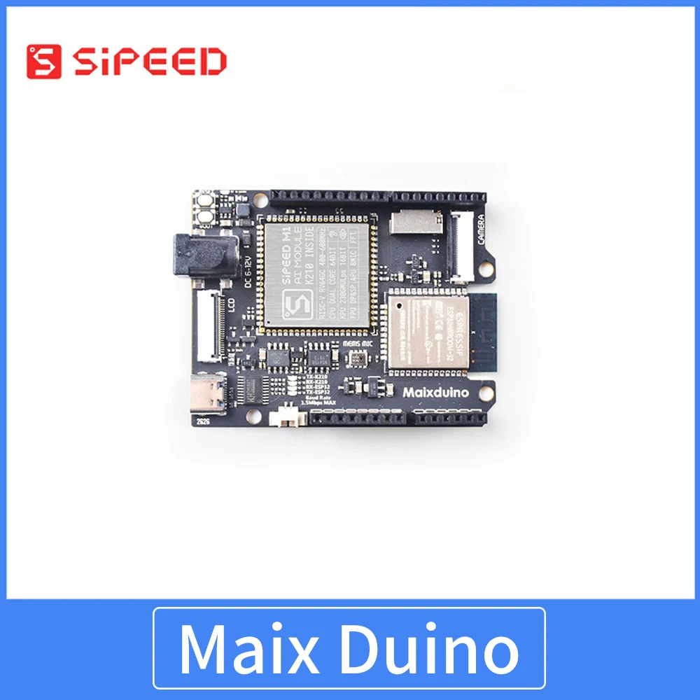 Sipeed Maix Duino Kit K210 RISC-V AI+ LOT ESP32  with GC0328 Camera and 2.4 Inch Screen