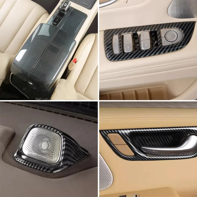 Automotive Interior Trim Strip For AITO M7 2022 Interior Accessories Inner Side Car Door Handle Pull Bowl Cover Trim