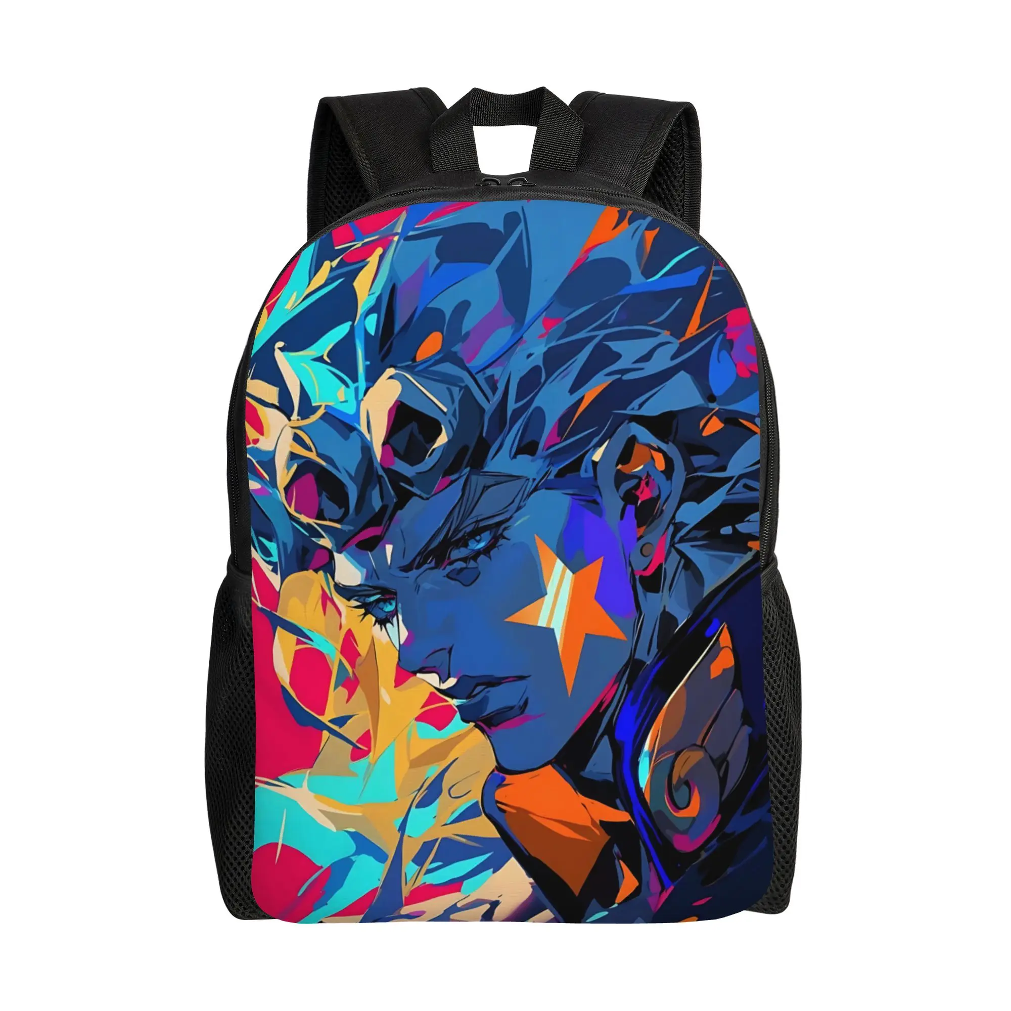 

ita bag JOJO Adventure ANIME Daypack mochila Vintage Camping Sturdy Shoulder Rucksack